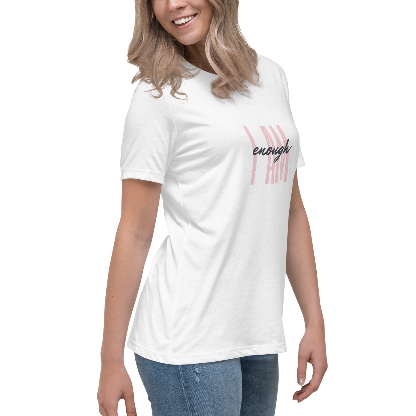 I AM ENOUGH - Women's Relaxed Christian T-Shirt